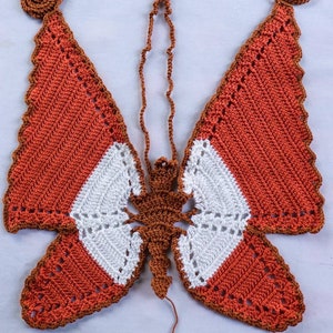 Crochet Butterfly top pattern image 6