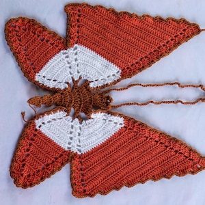 Crochet Butterfly top pattern image 7