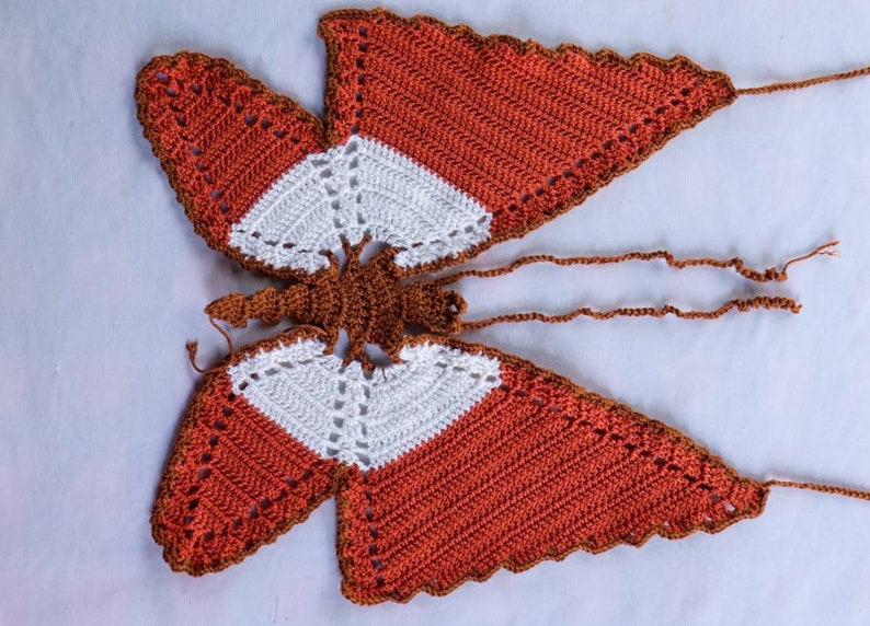 Crochet Butterfly top pattern image 7