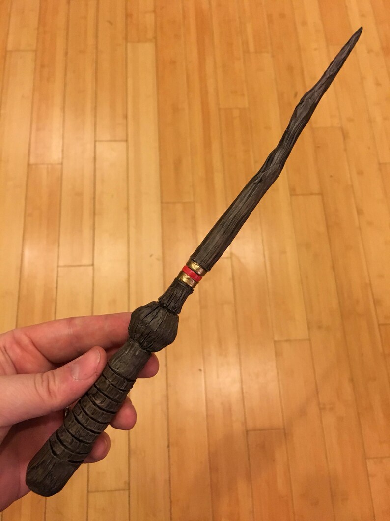 Pottermore Wand Custom Hand Sculpted Magic Wizard / Witch Etsy