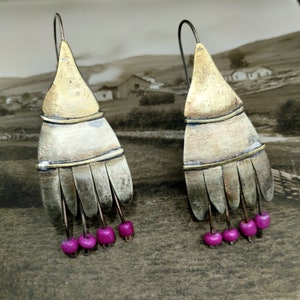 The flower Bells earrings