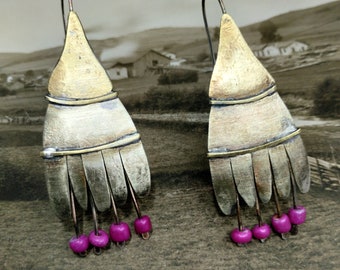 The flower Bells earrings