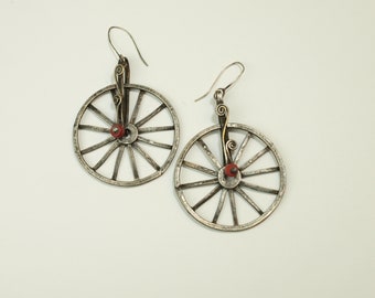 Wheels earrings