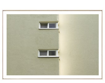 Kunst aan de muur, Fine-Art fotografie, Minimalistische print, Woondecoratie, Kantoorinrichting, Architectuur, Fotografie