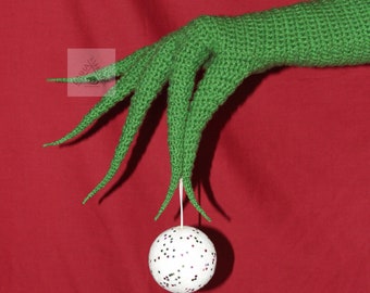 Monster hands gloves Halloween crochet pattern/ Christmas green monster gloves crochet pattern/ Cosplay gloves crochet pattern