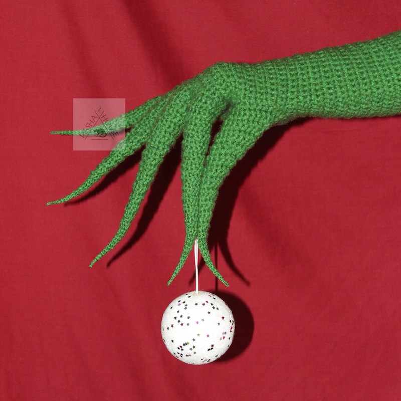 Grinch Crochet Tree Topper Pattern - Etsy