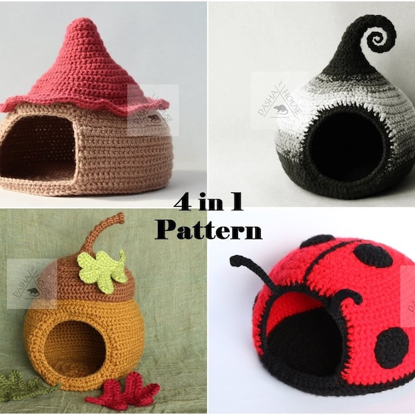 Crochet Guinea Pig Bed Pattern Etsy