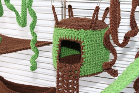 Sugar glider habitat/ Sugar glider house/ Sugarglider bed/ | Etsy