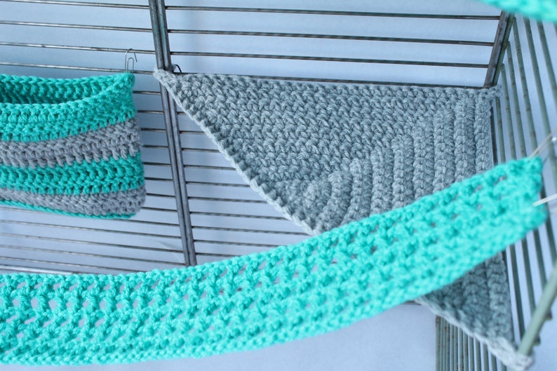 8 Pieces Sugar glider cage set Sugar glider house Sugar glider Hammock Sugar glider bonding pouch Sugar glider cage toys Sugar bear set