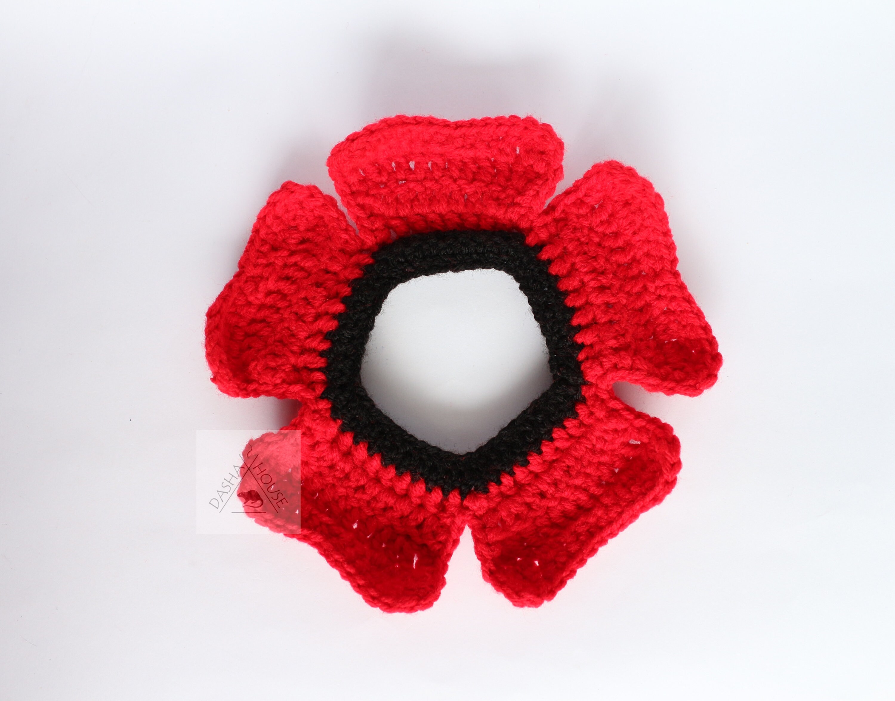 Cat Flower Headband Pattern/ Cat Flower Hat Crochet Pattern/ Etsy