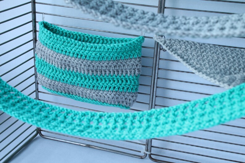 8 Pieces Sugar glider cage set Sugar glider house Sugar glider Hammock Sugar glider bonding pouch Sugar glider cage toys Sugar bear set