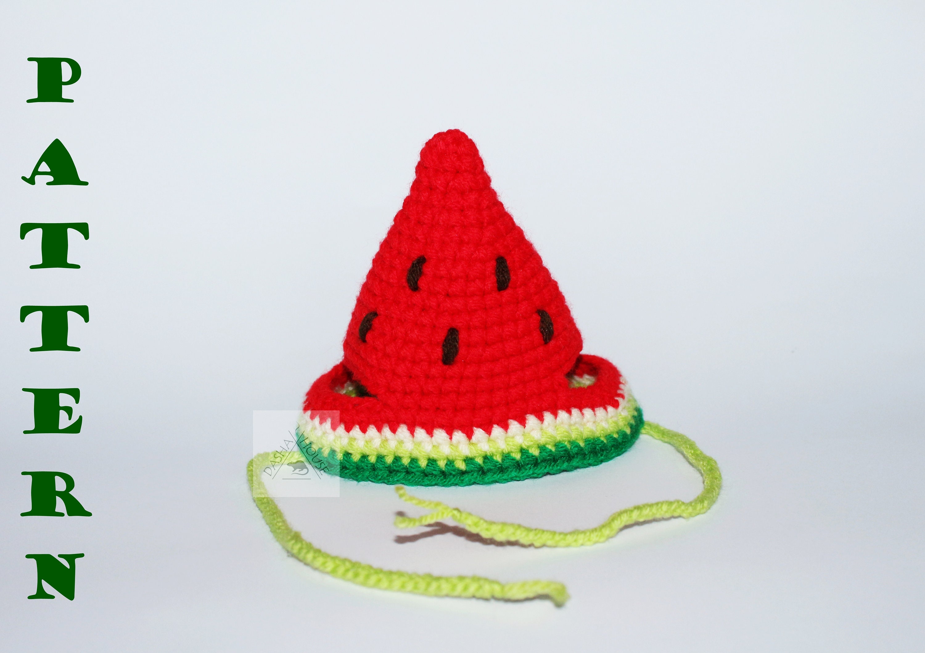 Crochet Pattern Set 4 in 1 Summer Hats for Cat/ Flower and Etsy