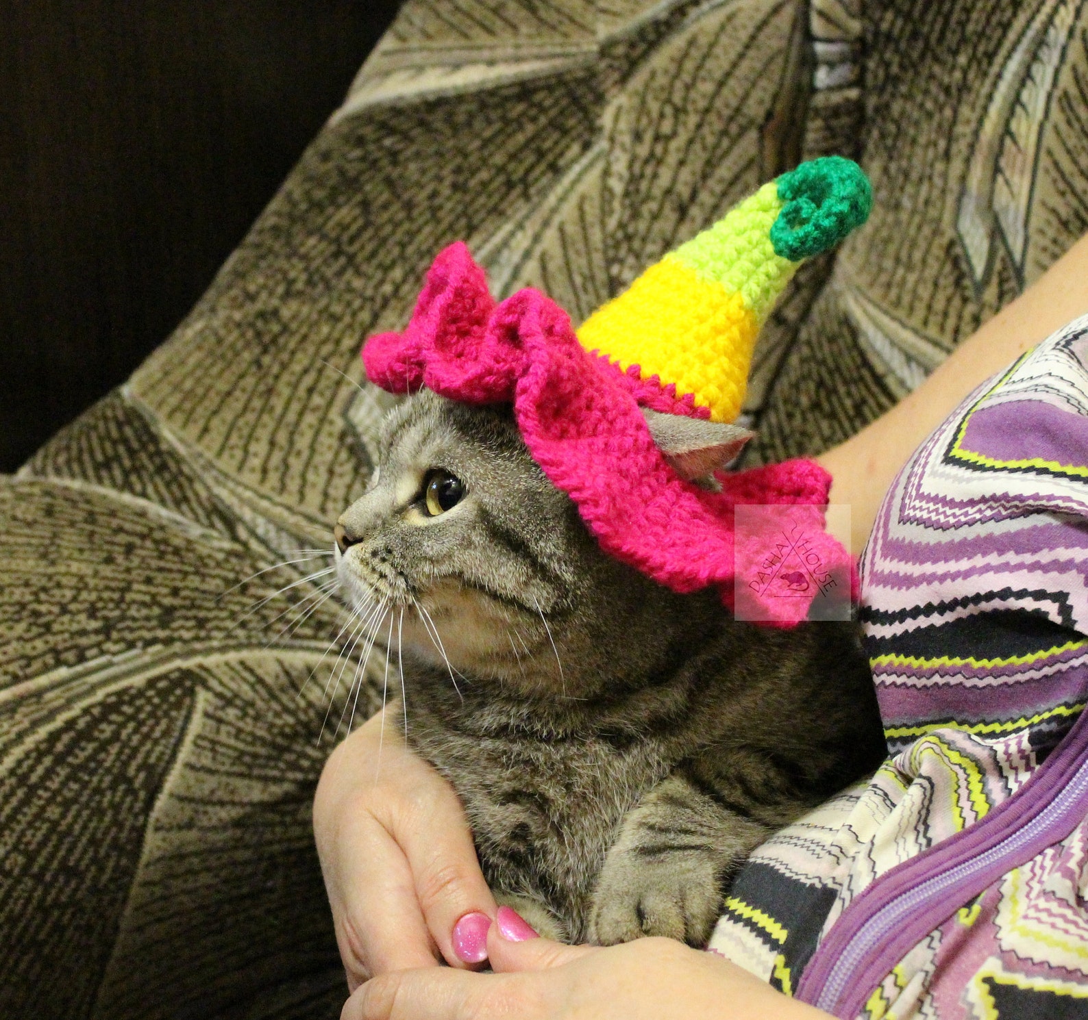 Sienna Crochet Sunhat, Catmint main image 1