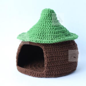 Crochet Small Pet House Pattern: Gecko, Hamster, Rat Hideout (PDF Download)