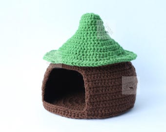 Crochet Small Pet House Pattern: Gecko, Hamster, Rat Hideout (PDF Download)