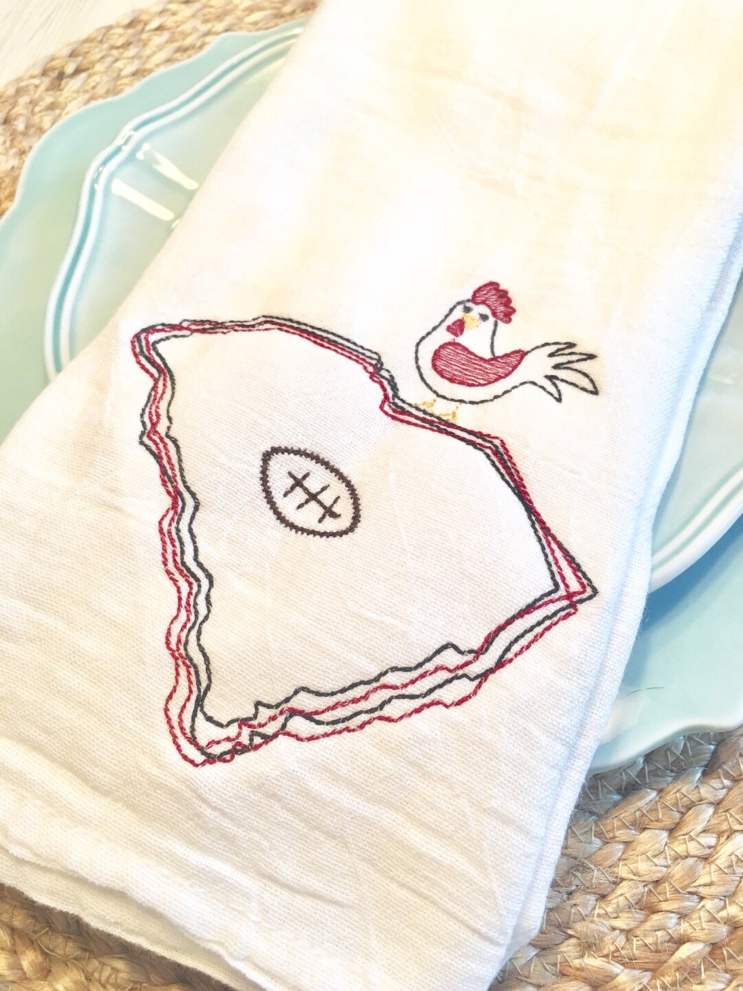 Gamecock Football Hand Towel Etsy
