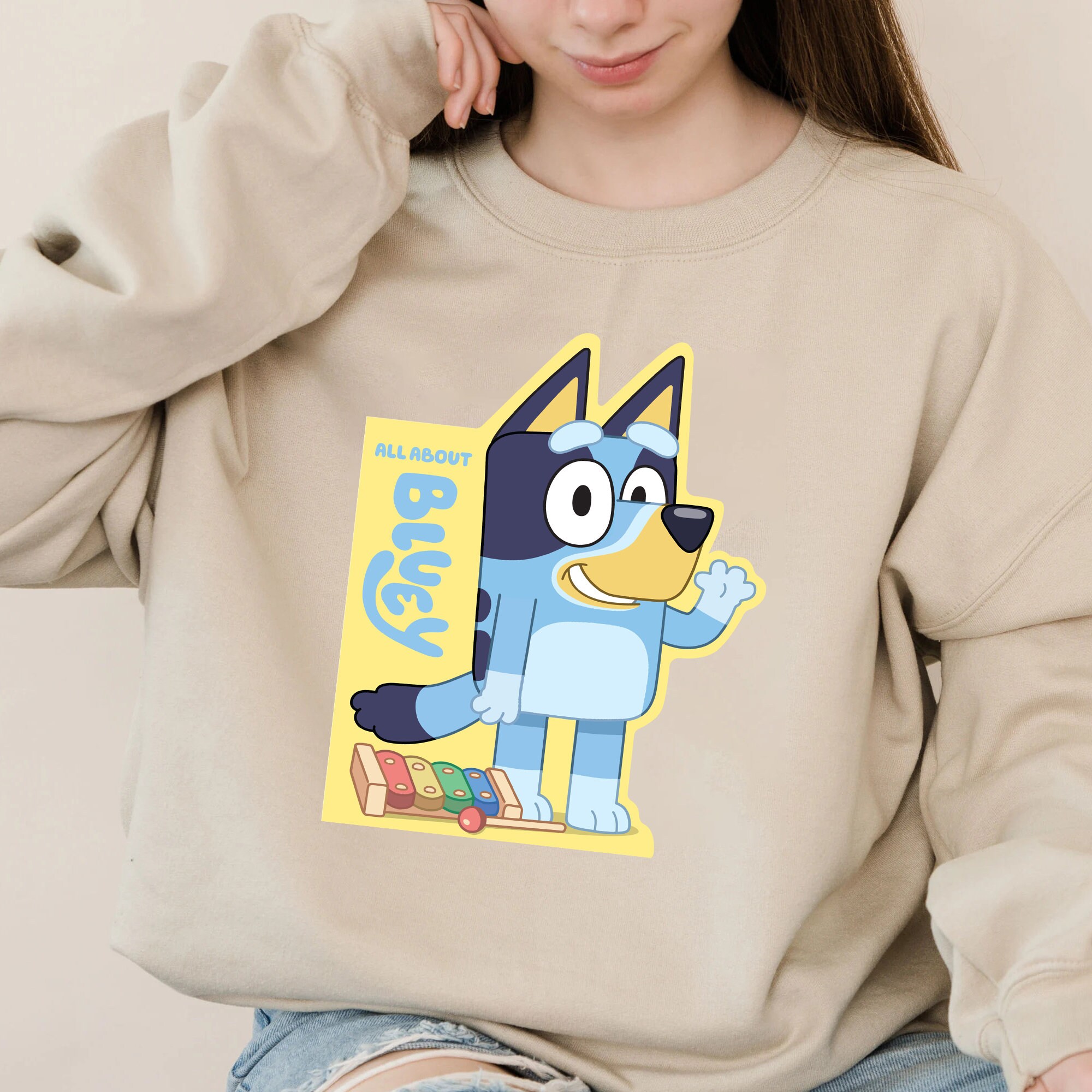 All About Bluey Png, Bluey Funny PNG, Bluey Family Png,
