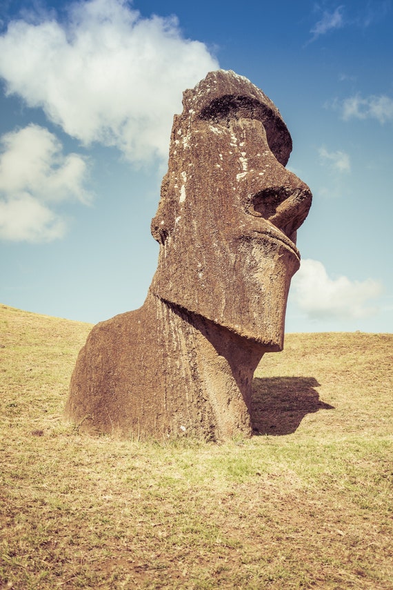 Stone Man Moai - LINE Creators' Stickers