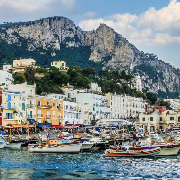 Photo Print of Sorrento Italy, Amalfi Coast Photography, Available on Canvas and Metal