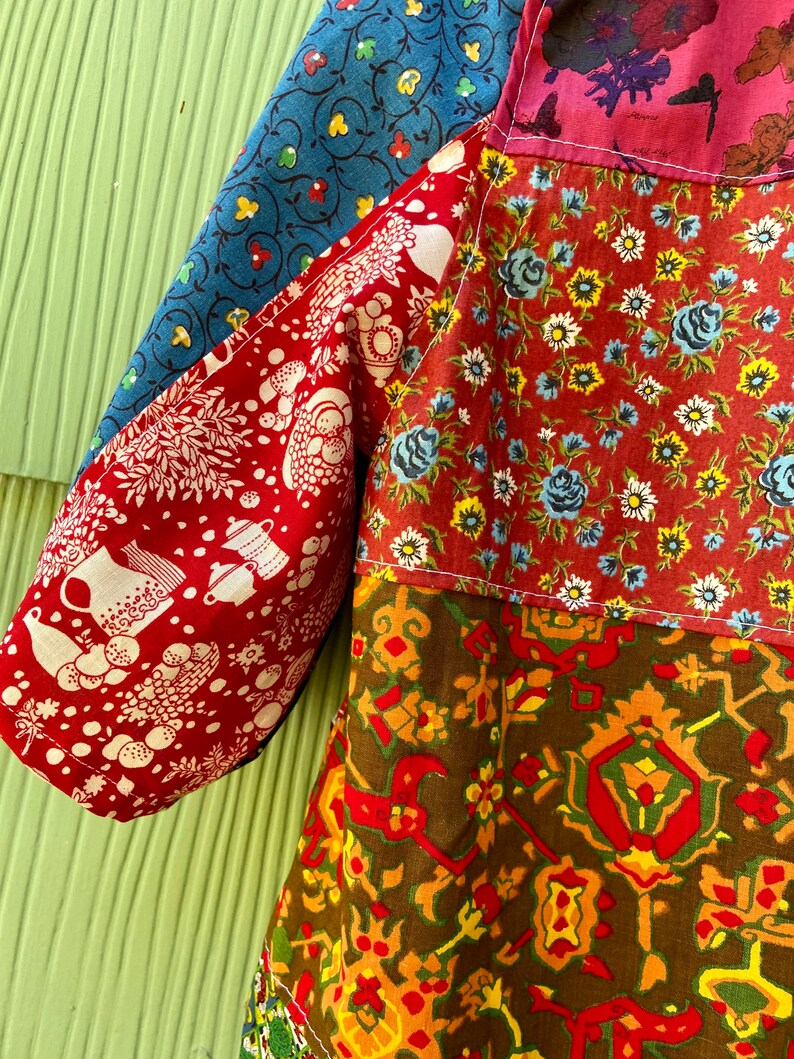 Medium Upcycled 1950s Quilt Top Etsy