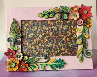 Rustic Picture Frame Made With Tree Bark; Rustic Home D\u00e9cor Accent; Picture Frames and Wood Frames and Photo Frames are Handmade Frames