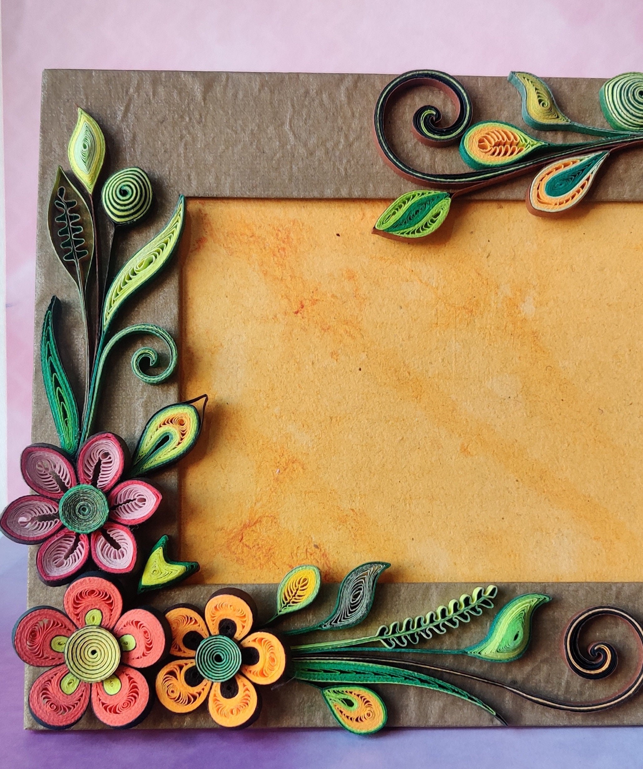 Paper Quilling Frame Borders