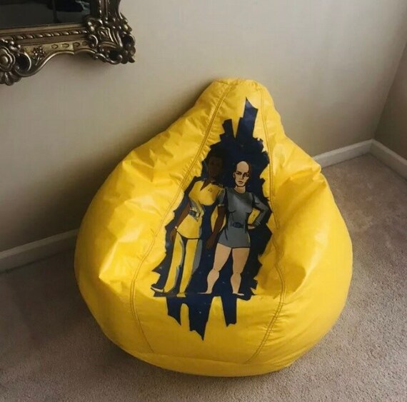 Vintage 70s Star Trek Motion Picture Movie Bean Bag Chair Etsy