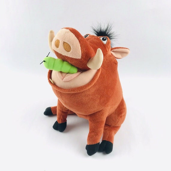 pumbaa stuffed animal with bugs