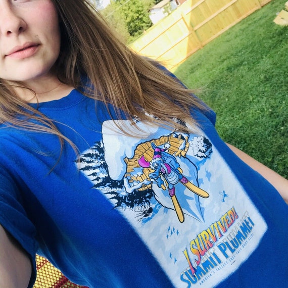 Vintage Blizzard Beach Summit Plummet blue Walt Di