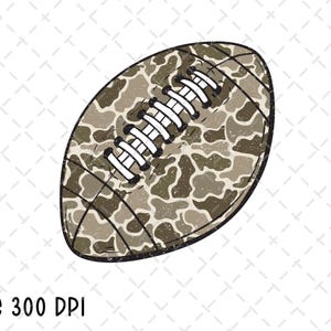Camo Football PNG, Football Sublimation, Football Shirt Design, Football Season png, Sport png, Touchdown Season, Digital Download