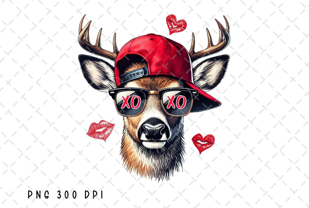 Deer Valentine Png, Hunting Valentines Day Png, Deer Hunting ...