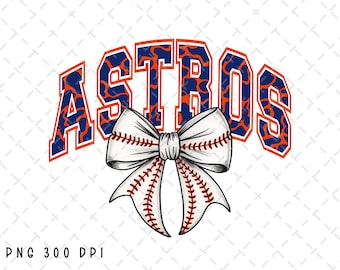 Astros Baseball png, Baseball png, Astros Sublimation, Houston png, Gameday png, Team Spirit png, Baseball Coquette Bow Digital Download