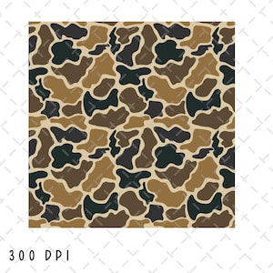 Padrão de camuflagem antigo PNG, padrões de caça de pato de camuflagem PNG, sublimação de caça, camuflagem, caça, download digital