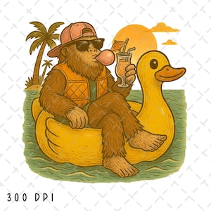Pie Grande PNG, Humor PNG, Sublimación de Pie Grande, Vida en el lago PNG, Al aire libre PNG, Verano, Fin de semana, Divertido PNG, Divertido al aire libre PNG, Descarga digital