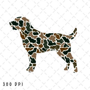 Camo chien PNG, sublimation de chasse de chien, chien chasseur png, Labrador Retriever png, conception de chemise de chien, chasse au canard png, téléchargement numérique