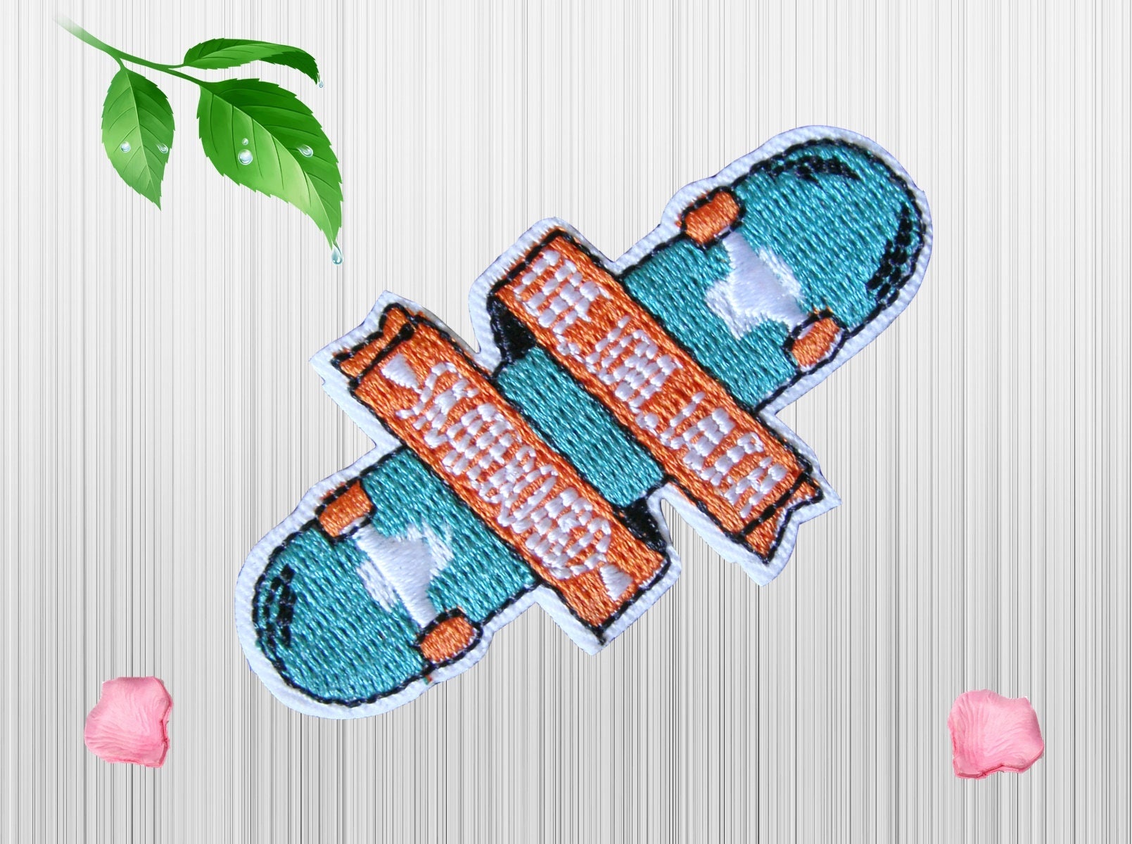 Skateboard Patches Applique Embroidered Iron on Patch Etsy