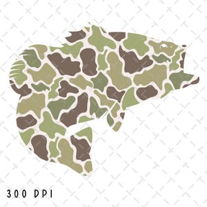 Camo Bass PNG, sublimación de pez lubina, lubina saltadora png, diseño de camisa de pescador PNG, sublimación de pesca de caza, png de pescador, pez png