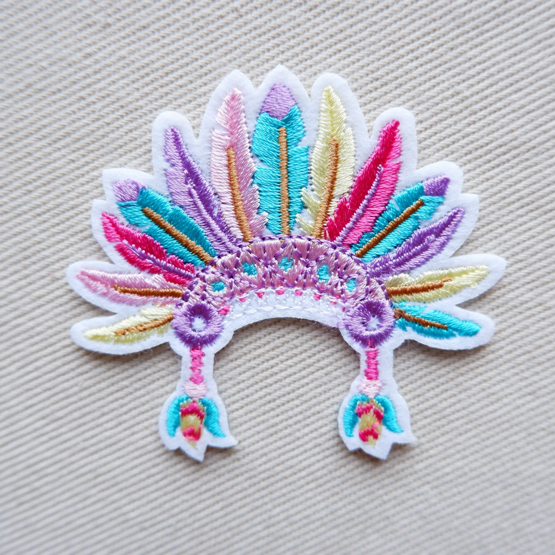 Native American Indian Head Patches Applique Sew Embroidered Etsy