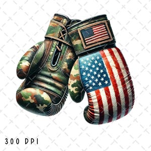 Guantes de boxeo Png, Sublimación de guantes de boxeo, Boxer Png, Bandera americana, png patriótico, 4 de julio png, 4 de julio png, Descarga digital