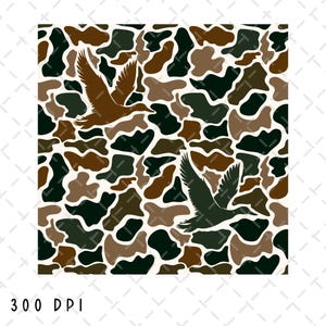 Padrão de camuflagem antigo PNG, padrões de caça de pato de camuflagem PNG, sublimação de caça, camuflagem, caça, download digital