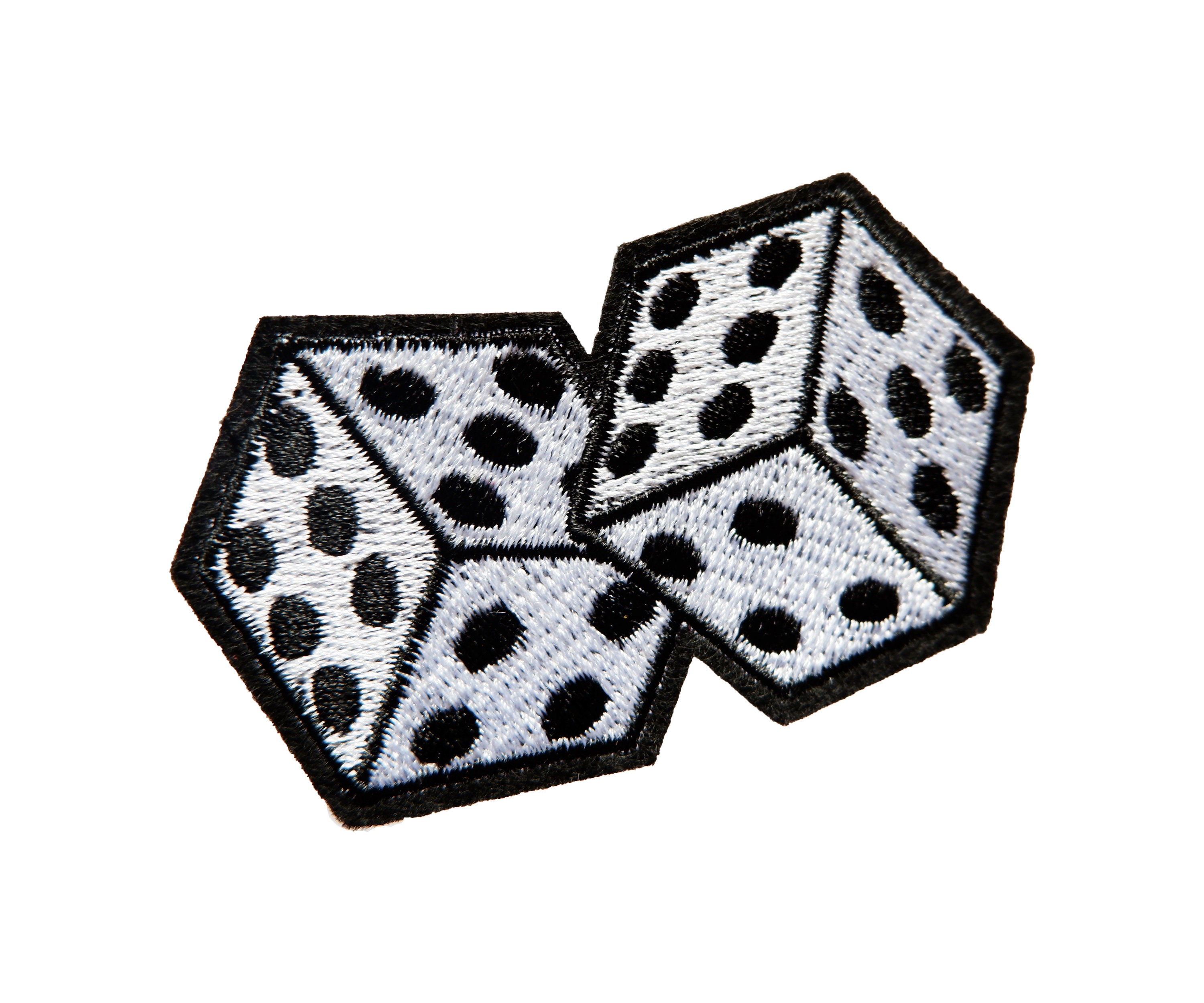 Dice Patches Applique Embroidered Sew Iron on Patch Etsy