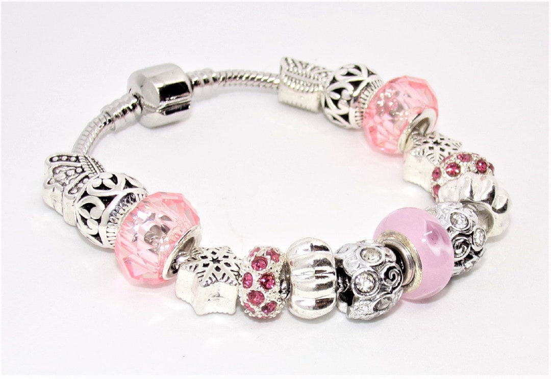 Do not fade original silver 925 trinket Pink Axolotl Charm fit Pandora  charm bracelet for women DIY Women Jewelry 2022 New B900