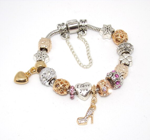 pandora bracelet dore pandora bracelet dore