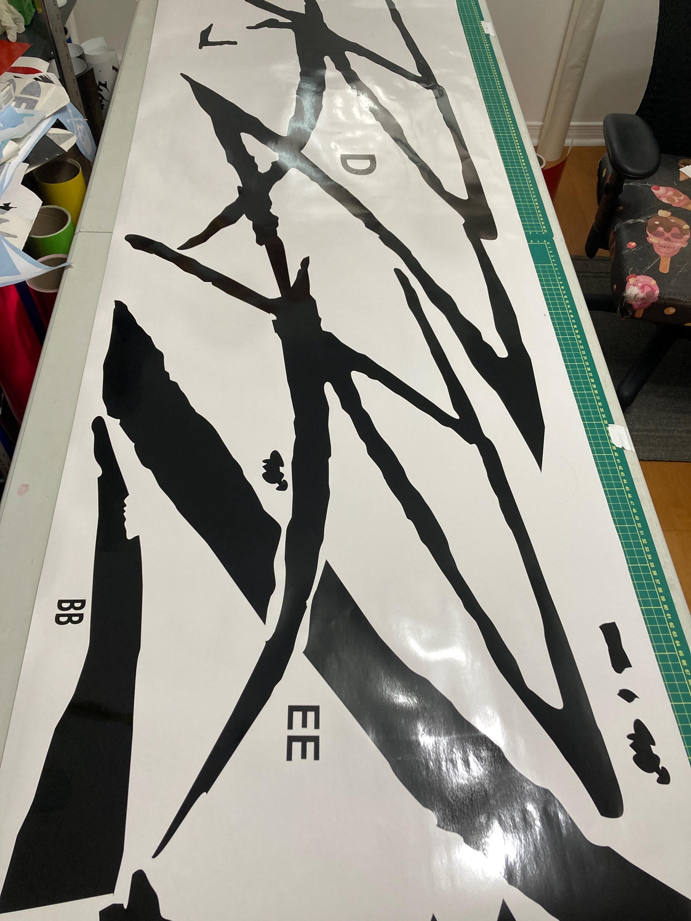 Tige RZR Boat Vinyl Graphics Kit, Multiple Colors Including