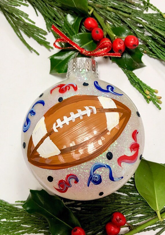 Personalized NFL Ornament Football Ornament College Football Etsy image 0 - Personalized NFL Ornament Football Ornament College Football Etsy