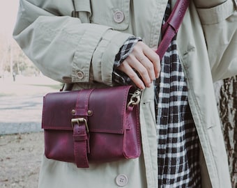 Pochette à bandoulière en cuir pour femmes, Mini sac à bandoulière pour téléphone portable