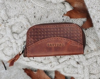 Key holder wallet Leather key case Leather key wallet Key organizer Key holder