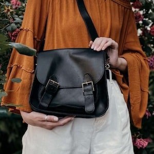 Genuine leather purse bag for women Crossbody bag