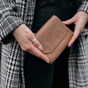 Cartera de cuero para mujer Cartera de cuero para mujer Cartera de cuero personalizada