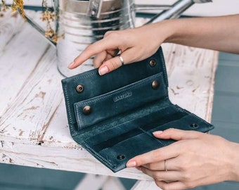 Women wallet long leather wallet leather purse women
